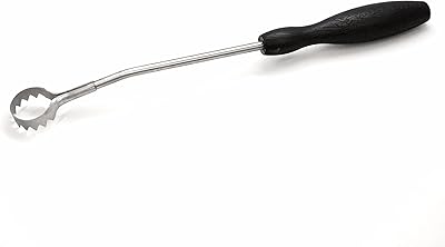 Yardbird Stainless Steel Lung Remover, Textured Handle, Angled Head, Easy Clean Materials, 41794