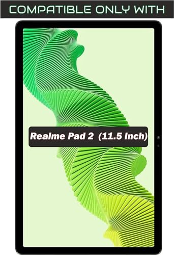 Image of Matte Screen Guard Compatible With Realme Pad 2 / Realme Pad2 Tab (11.5 inch Inch Tablet) Flexible Anti Glare Matte Screenguard Not a Tempered Glass Screen Protector