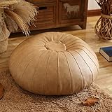 Multifonction : le pouf est idéal pour un repose-pieds confortable, un siège supplémentaire, une table basse, une décoration de la maison et un excellent moyen d'ajouter du style et de la personnalité à votre espace.