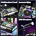Kids DJ Mixer Table Age 3 4 5 6 7 8, Music Toys with Piano Keys, DJ Turntable, Reaction Music Games, Bluetooth - Kids Musical Instruments Gifts for Boys Girls for Birthday, Christmas, New Year