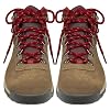 Endoto 2 Pairs Shoelaces for Columbia Boots Replacement Round Shoe Laces Hiking Strings