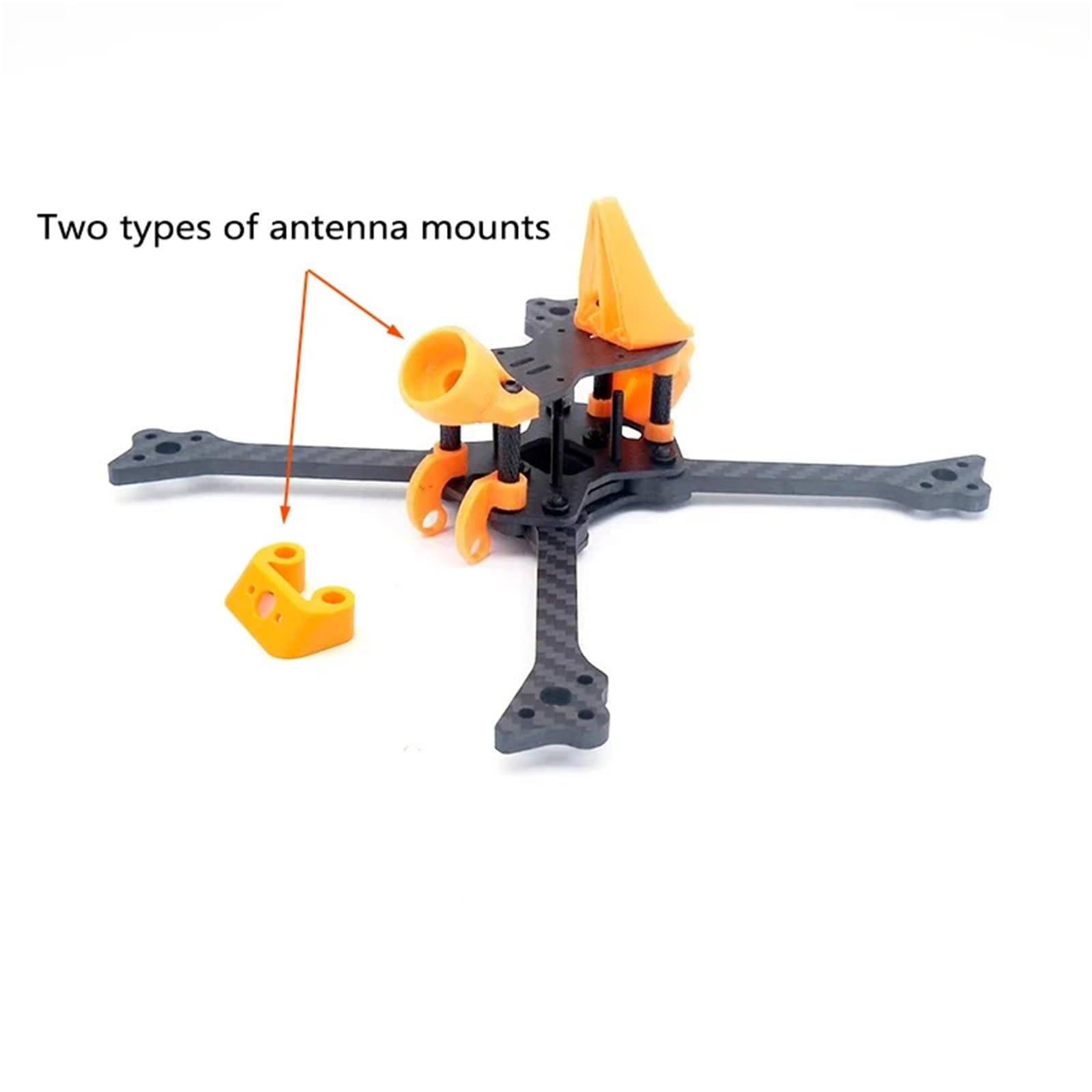 Kit de chasis dividido tipo X 533 Lite 190mm 5 pulgadas carbono