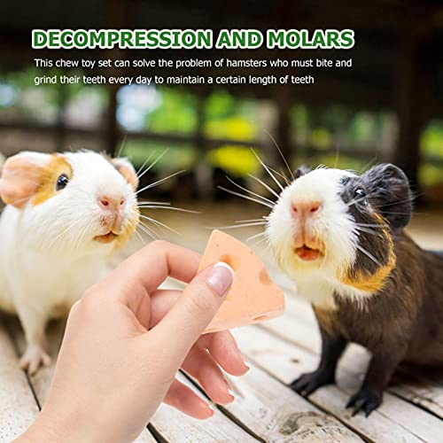 POPETPOP 4Pcs Digrignare i Denti di Pietra Forma