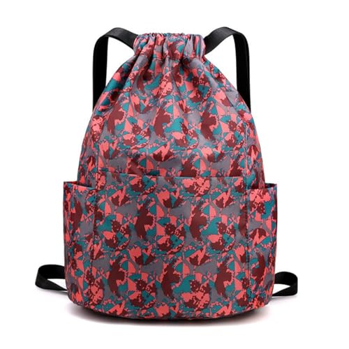 Image of MOCA Drawstring Gym Sports Backpack Lightweight Multipurpose Daypack Travel School College Daily Storage Carry Suitable Men Women Kids Adults Fitness Accessory