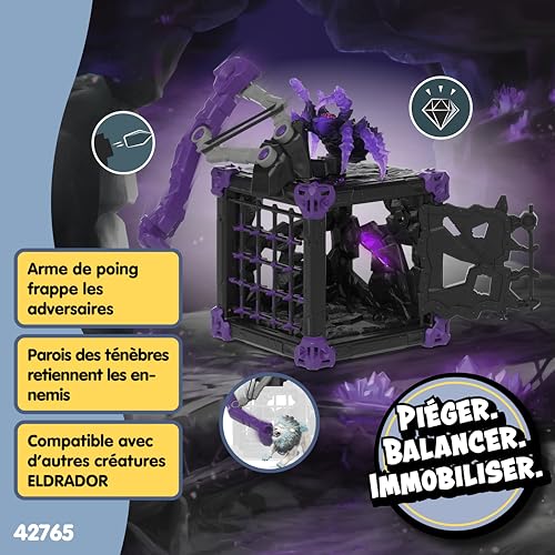 BattleCave Araignée des Ténèbres Schleich set de collection ELDRADOR premium