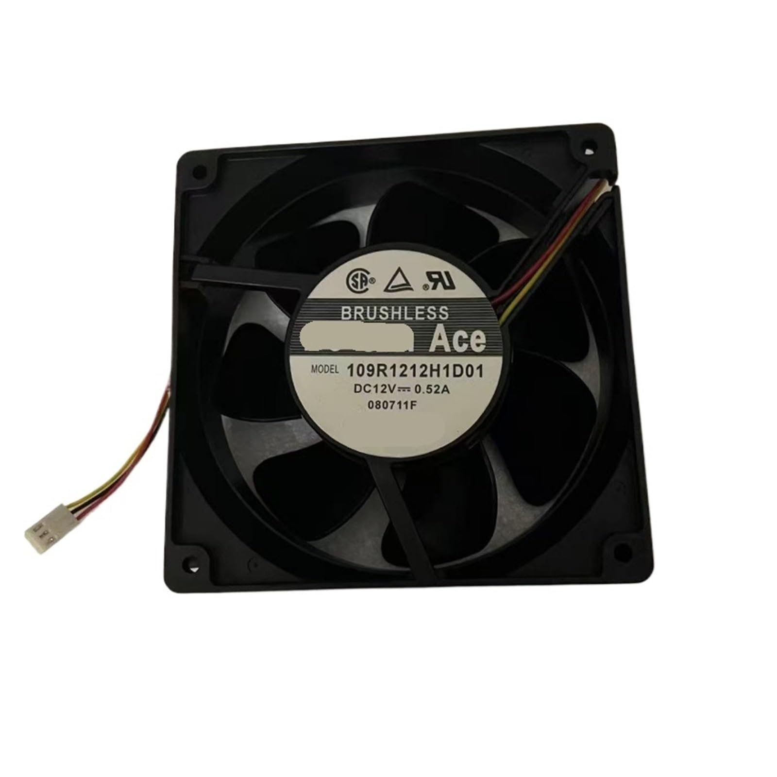 MGIMGFKZD 109R1212H1D01 Fan 12V 0.52A 120×120×38mm 3wire 2cm Fan