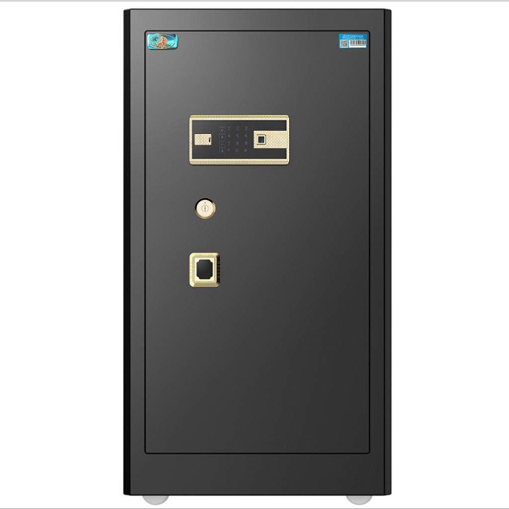 Cassetta di Sicurezza con Password, cassaforte, Schermo LCD con codice, Grande cassaforte Intelligente in Metallo, cassaforte con Password, Impronta Digitale, armadietto di Sicurezza per Doc