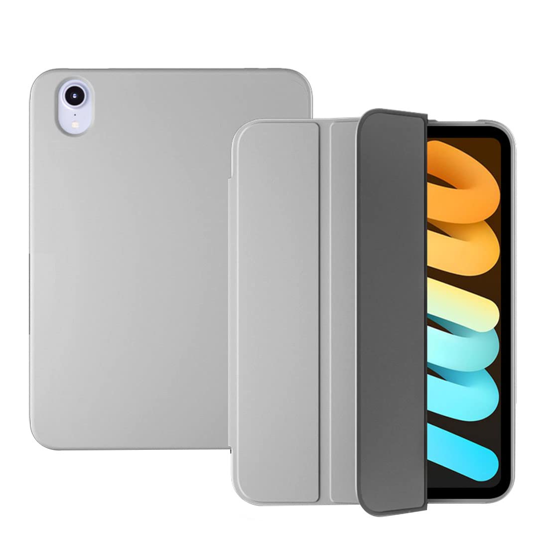 LIRAMARK Rebel Series Back Cover Case Compatible with iPad Mini 6 (8.3 inch 6th Gen) 2021 - Grey (B09TGSJPPG) Amazon Price History, Amazon Price Tracker