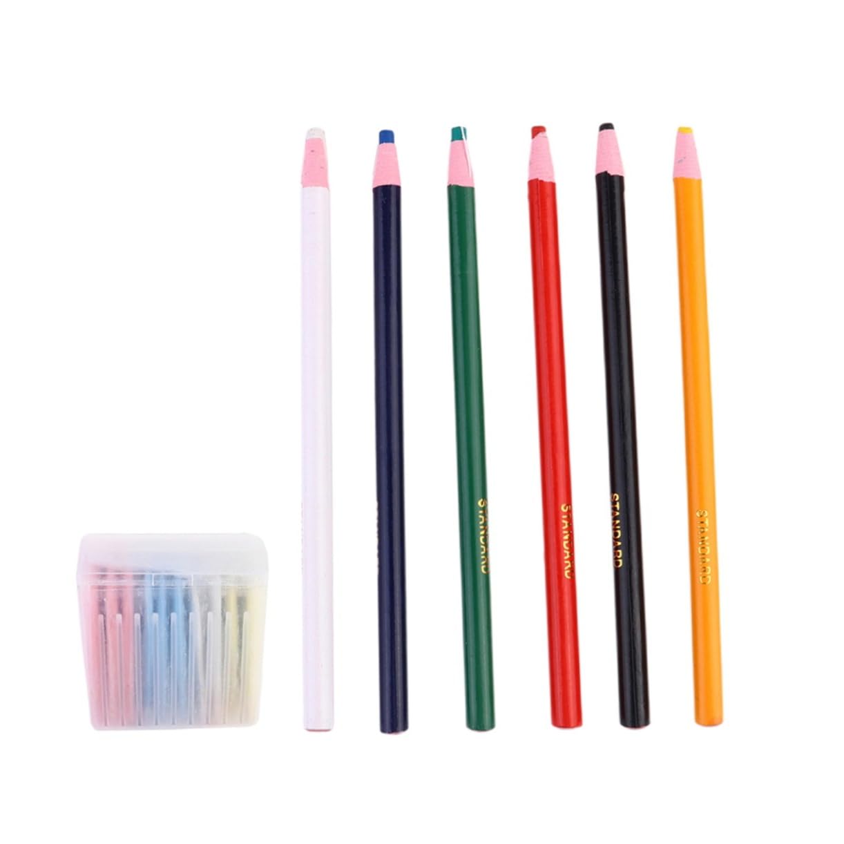 Angoily 3 Juegos Tizas de Sastrería Coloridas para Costura y Manualidades de Tizas Lavables Bolígrafos de Herramienta Profesional para y Cortar Tela