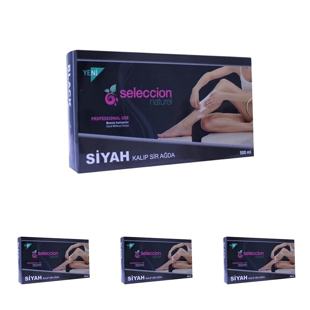 Seleccion Naturel Ağda Kalıp Sır 500 gr Black (4 paketi)