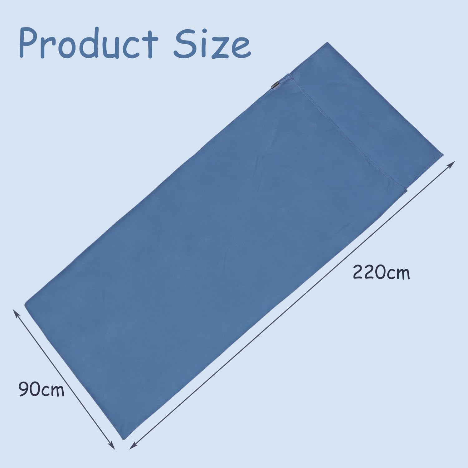 Httenschlafsack aus Baumwolle, 2in1 Httenschlafsack Ultra leicht mit  Reiverschluss, Dnner Reiseschlafsack, Schlafsack Inlett fr Backpacking,  ...