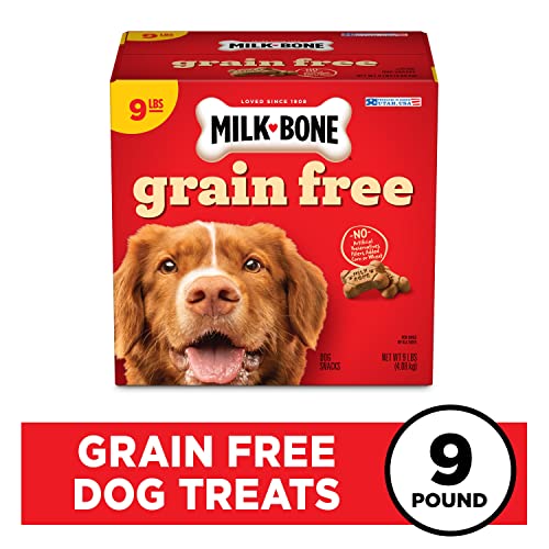 Milk-Bone Grain Free Dog Biscuits, 9 Pound Box #TOP15