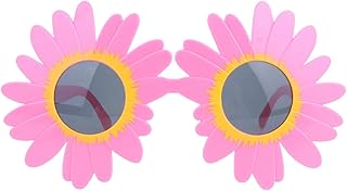 2 Peças De Óculos De Sol Para Meninas Óculos De Sol Divertidos Óculos De Sol Para Meninas Óculos De Sol Tropicais Óculos De Girassol Óculos De Festa De Girassóis Óculos De