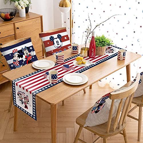 Naipi 4Th Of July Decorations - Independence Day Gifts Pillow Covers 18X18 Inch Set Of 4 - Independence Day Decorationspillows For Sofa Party Decor For Home #TOP1