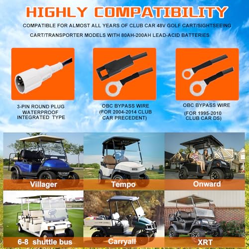 Lztsuply 48V Club Car Charger