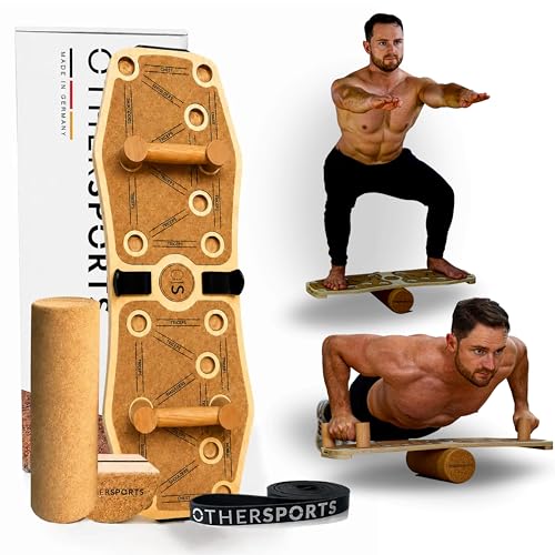 Planche de sport originale avec rouleau et ruban pour développer l'équilibre chez soi