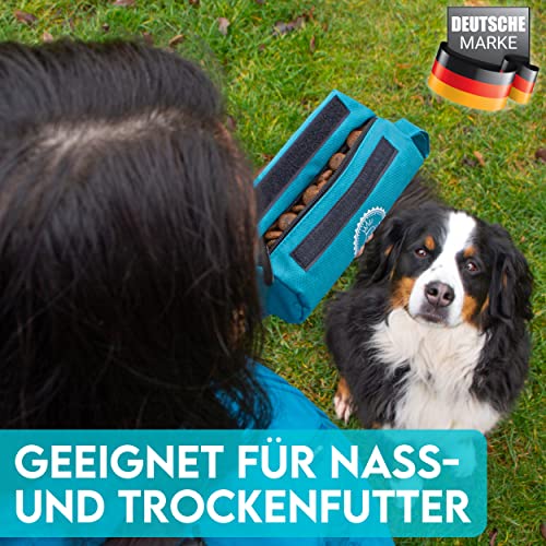 HUND IST KÖNIG Futterdummy für Hunde - Apportierbeutel für alle Hunderassen - Futterbeutel - Perfekt für Dummy Hundetraining + Trainings-eBook
