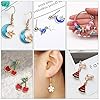 metagio 100 Stück Emaille Charms Anhängerk, Sortierte Schmuck, DIY Basteln Charms Anhänger Halskette Armband Making Zubehör #4