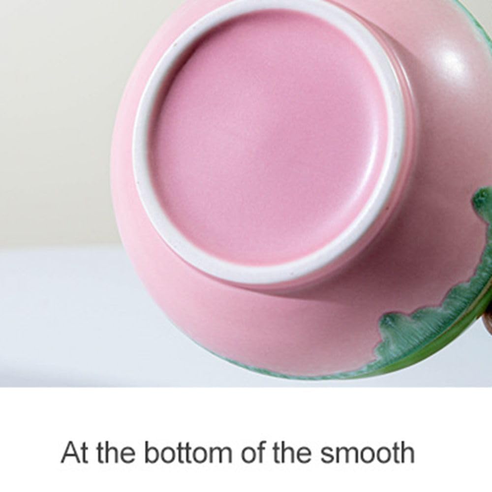 Bol à Matcha En Céramique 500 Ml YlobdolY - Bec Verseur, Design Japonais Aquarelle - Coffret Cadeau Inclus