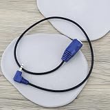 YINETTECH 5-pinowy kabel MIDI żeński do TRS 3,5 mm męski kabel kompatybilny z Akai MPC Studio MPC Touch MPX8 SQ-1, 90° TRS