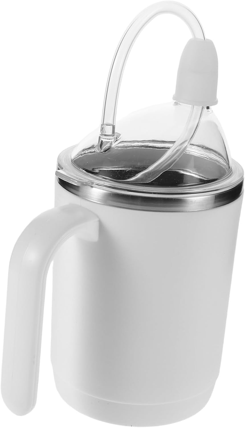 Adaptive Equipment Cup for Elderly Adult Spill Cup Straw Drinking for Elderly People