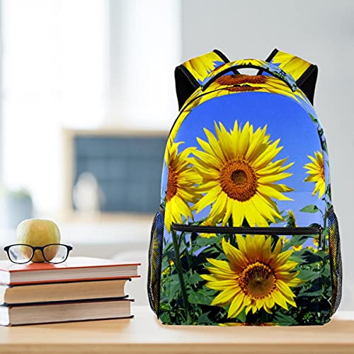 Sac à dos décontracté femme grande capacité fleurs multicolore