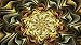HQHff Mandala Fractal pétalo Oro Resumen Fractal,Puzzles Adultos 1000 Piezas 75x50cm,3D Puzzles de Madera Adultos Regalo de Juguete Educativo para niños