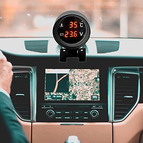 Generic Voltímetro medidor de temperatura da água do carro Premium substitui acessórios para carro L