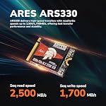 DATO M.2 2230 SSD PCIe 1TB Gen 3x4 NVMe avec thermosink en aluminium , Internal Solid State Drive M Key for Business , Etudiants , Gamers , Créateur , jusqu'à 2500/1700 MB/s - ARS330