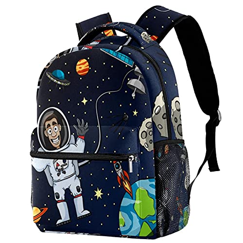 Sac d'école filles garçons fusée space planet sac à dos étudiants