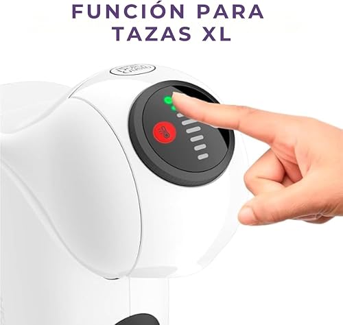 Krups Nescafe Dolce Gusto Genio S, Compact Multi-Drink Capsule Machine, High Pressure, Espresso with Cream in 30 Seconds, Auto Stop, XL Design, White + 3 Packs of Intense Coffee - 5