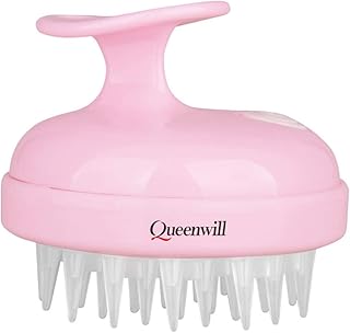 Sponsored Ad - Handheld Hair Massager, Queenwill Cordless Hair Scalp Massager Portable Head Scratching Massager with 2 Mod...