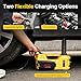 TaskStar Electric Car Jack Kit, 5 Ton/11023 lbs 12V Hydraulic Car Jack Lift with Electric Impact Wrench and Tire Inflator Pump, Portable Auto Kit for SUV MPV Sedan Truck Change Tires Garage Repair