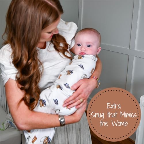 Image of LollyBanks Newborn Swaddle,100% Organic Cotton Baby Swaddle for Newborn