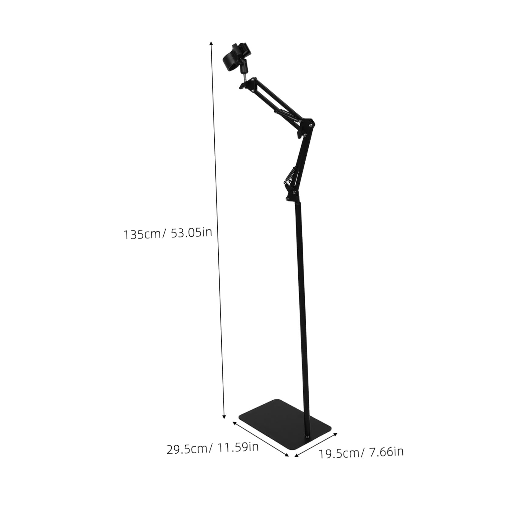 Yardwe Soporte para Secador de Pelo Abrazadera Ajustable Manos Libres para Baño Salón y Dormitorio