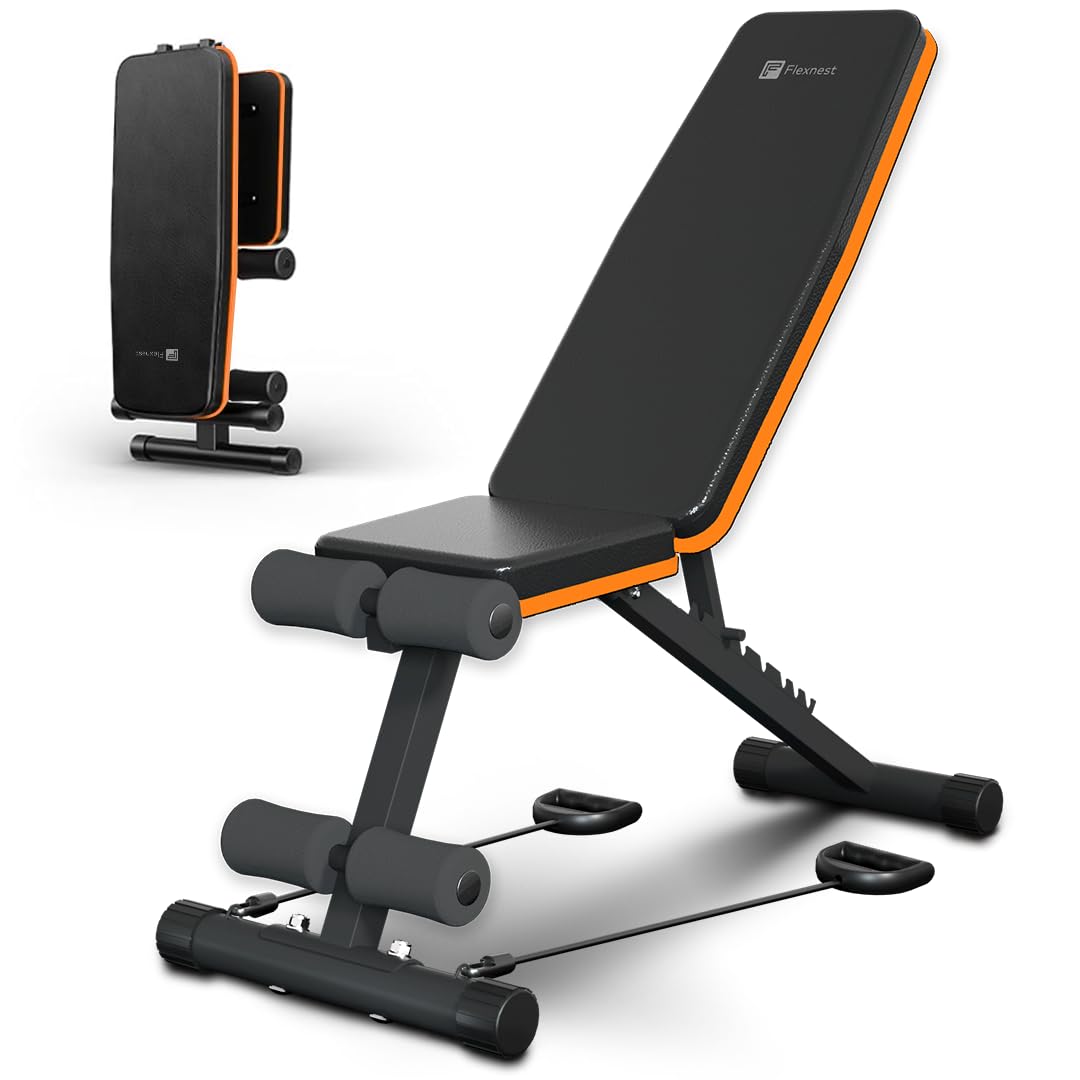 See full amazon price history chart for Flexnest Commercial Grade Adjustable And Foldable Gym Bench Incline,Decline & Flat 250 Kg Capacity Fitness Gym Bench with Resistance Ropes For Home Workout,Premium Leather Adjustable Multi-Purpose Machine (Flexbench EZ - Black) Flexnest Commercial Grade Adjustable And Foldable Gym Bench Incline,Decline & Flat 250 Kg Capacity Fitness Gym Bench with Resistance Ropes For Home Workout,Premium Leather Adjustable Multi-Purpose Machine (Flexbench EZ - Black) (B0D941VNH5) Amazon Price History, Amazon Price Tracker
