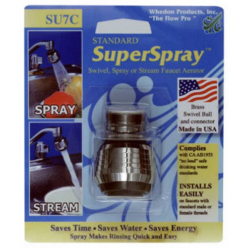 WhedonPRODUCTS Std Spr Swiv Aerator