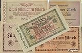 Prophila Collection Geldschein Berlin 5 Verschiedene Inflationsscheine der Deutschen Reichsbahn Berlin (Banknoten für Sammler - kein Zahlungsmittel)