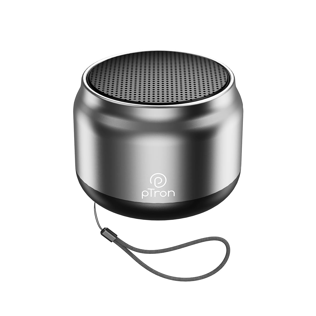 pTron Musicbot Lite 6W Bluetooth Speaker with 8 Hrs Playtime, 2.04" Neo Driver for Pristine Sound, Mini Size Portable Speaker, BTv5.1 Connectivity, TWS Feature & Type C Charging (Silver)-image-24