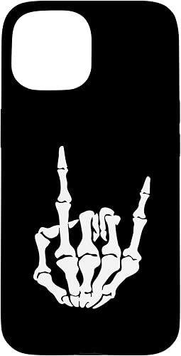 Miniatura 10 de Funda de mano de esqueleto de Rock On para iPhone 12 mini