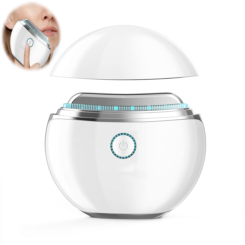 AzoneeElectric Gua Sha, 2024 Upgraded Facial & Body Massager Tool, 4-in-1 Anti-Aging & Wrinkle Reducer, Relieves Soreness & Detoxifies, Ideal for Eyes, Neck, and Body