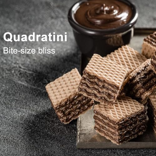 Image of Loacker Quadratini Chocolate Wafer Cookies, 8.82 Ounce