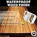 Godora 2 Pcs 32 oz Pure Tung Oil for Wood Finishing, Wood Sealer for Indoor & Outdoor Favored by Craftsmen, Waterproof Tung Oil for Wood Product, Great Food Safety Tung Oil for Furniture & Countertop