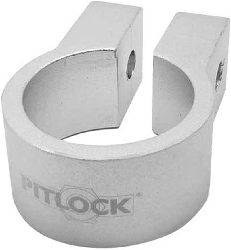 PitlockBicycle Seat Clamp 31.8 mm Silver