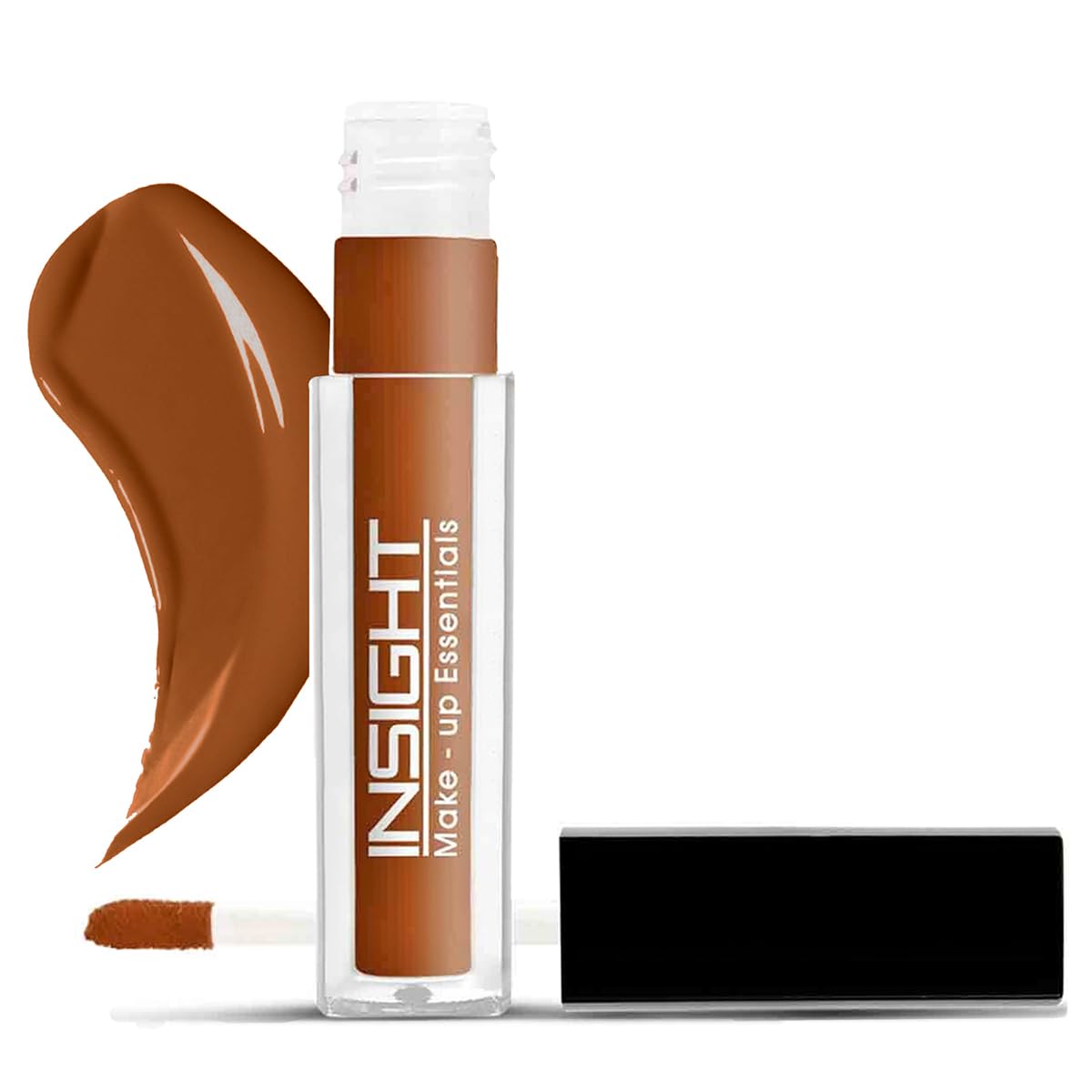 INSIGHT Non Transfer Liquid Lipstick- Joyful| Waterproof| Matte Finish| Transfer & Smudge Proof| Lightweight| 12 Hr Wear| Highly Pigmented 4 ml