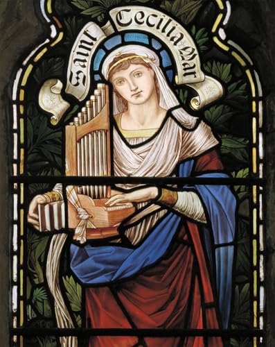 Art Tableau Fenêtre de la chapelle St Cecilia, Une Toile Inspirante pour une Ambiance Apaisante