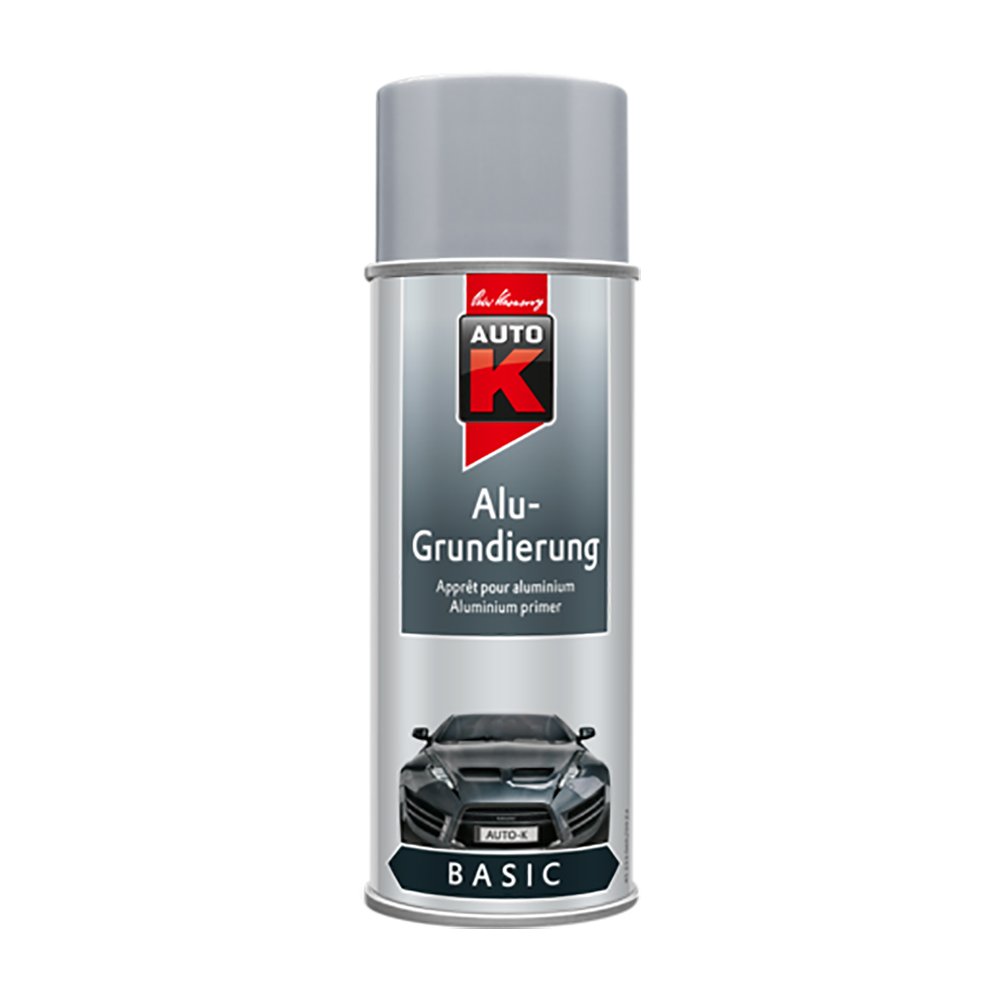 AutoK Basic - Alu-Grundierung, 400 ml, grau - Ideal für Aluminium Untergründe