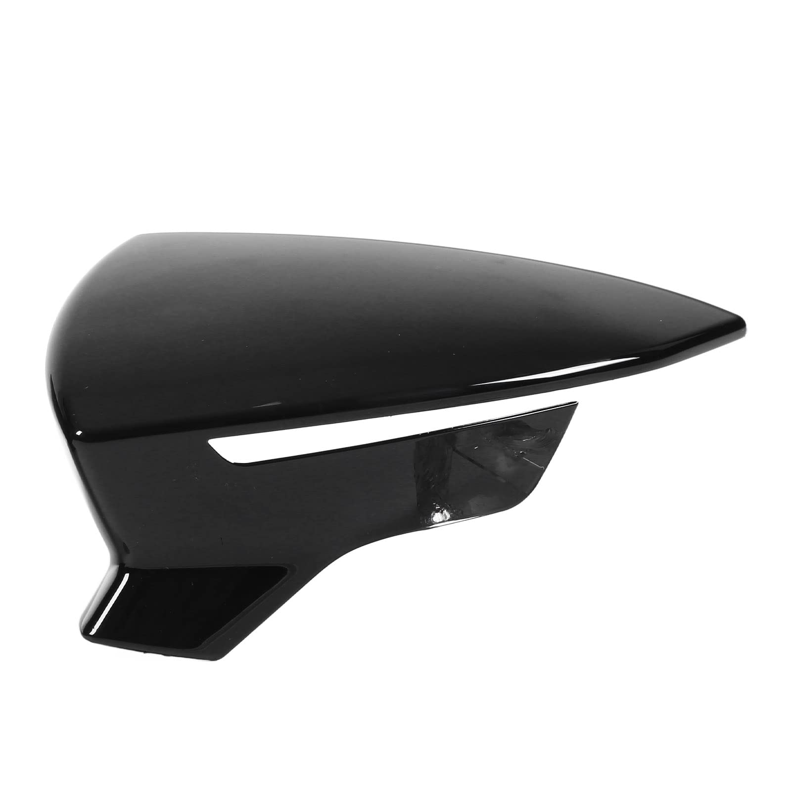 Copri Specchietti Retrovisori Esterni Coppia Copri Specchietti Retrovisori di Ricambio per Seat Leon Mk3 5F ST FR Cupra 2013‑2019(Nero Brillante)