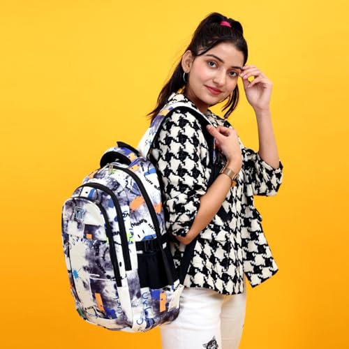 Image of Tinytot 30Litre School Bag Water-Resistant Laptop& Travel Backpack - Unisex Large 19 Inches Multipurpose Travel Backpack for Boys & Girls, Men & Women- Ideal for College and School and office Use
