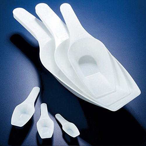 Scoops, measuring, PP, 25 mL capacity, 137mm length